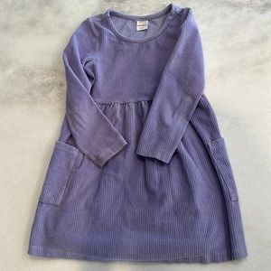Hannah Andersson Velour Dress